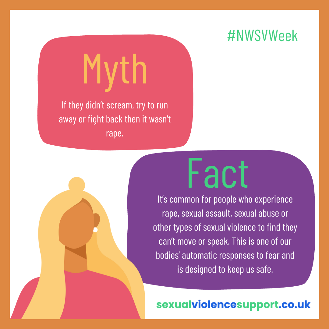 North West Sexual Violence Awareness Week November 2023 New Campaign To Shatter Myths And 0098